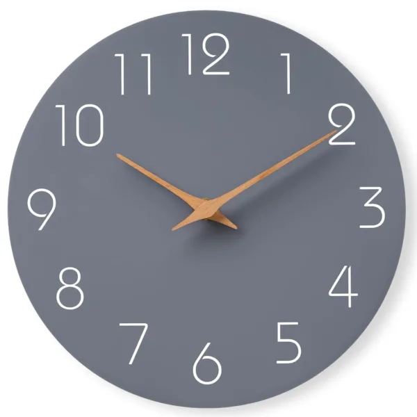 silent wall clock inch 1