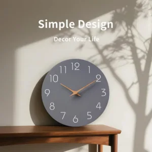 silent wall clock inch 2