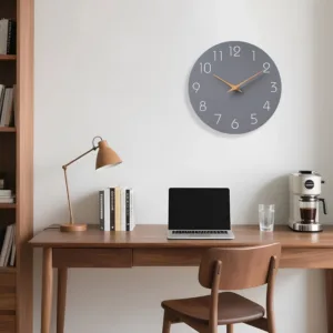 silent wall clock inch 5