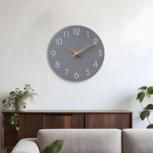silent wall clock inch 7