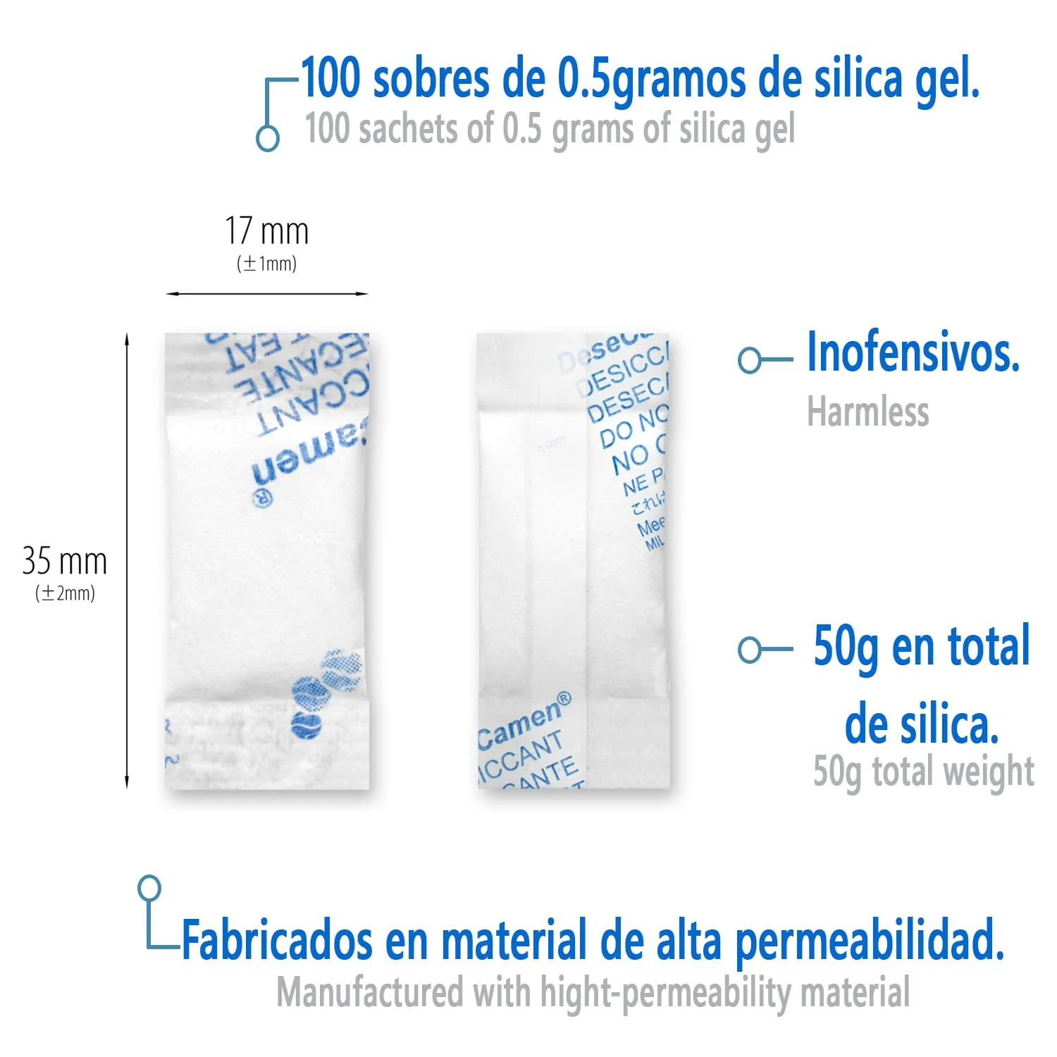 silica gel packets 2