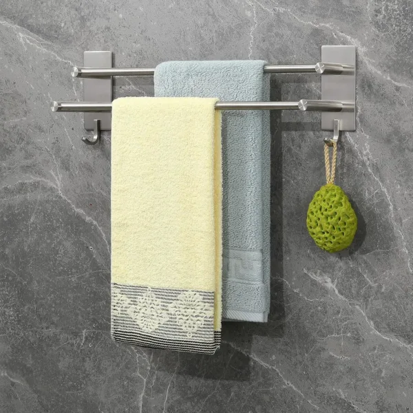 silver towel rack 1