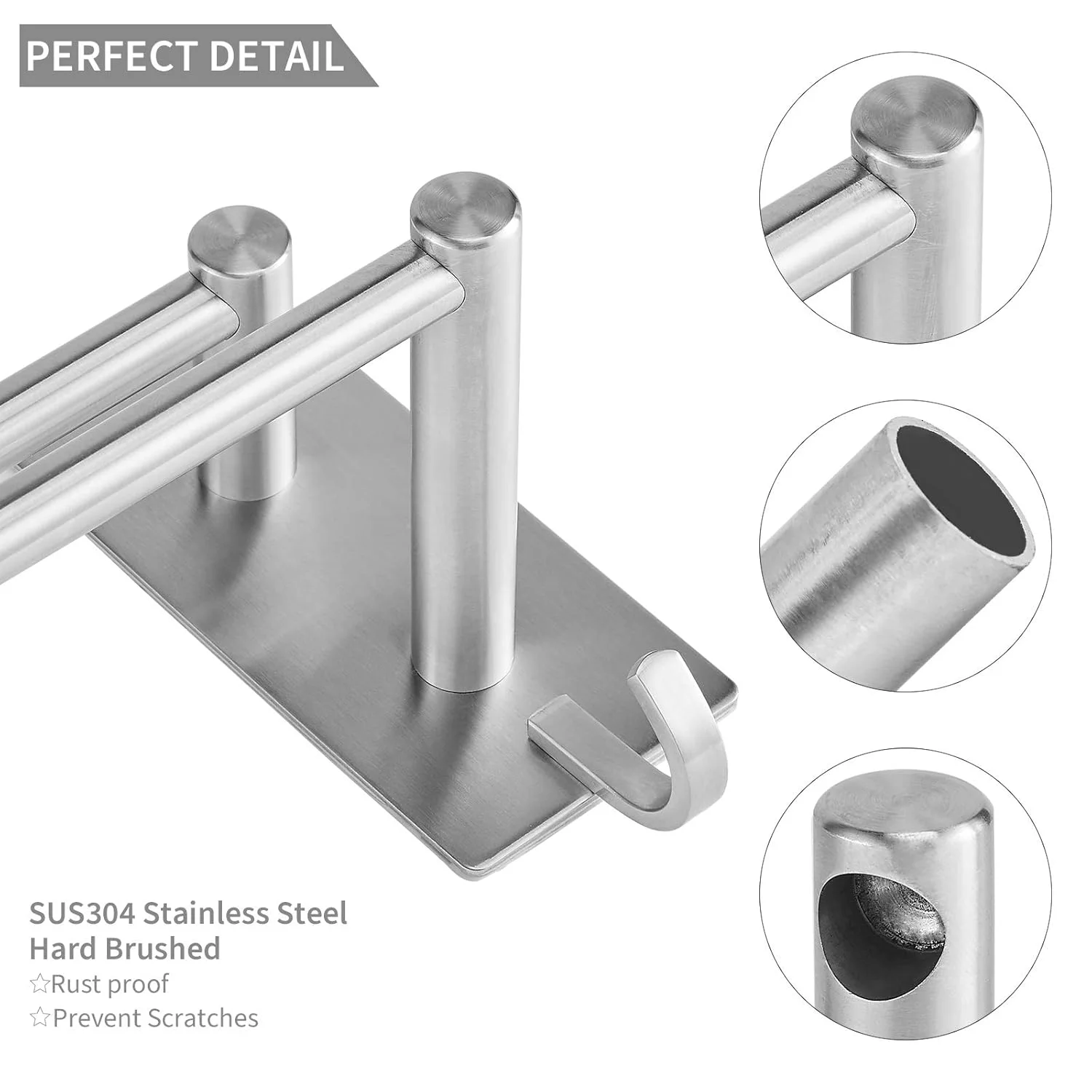 silver towel rack 4