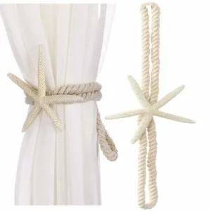 starfish curtain tiebacks 1