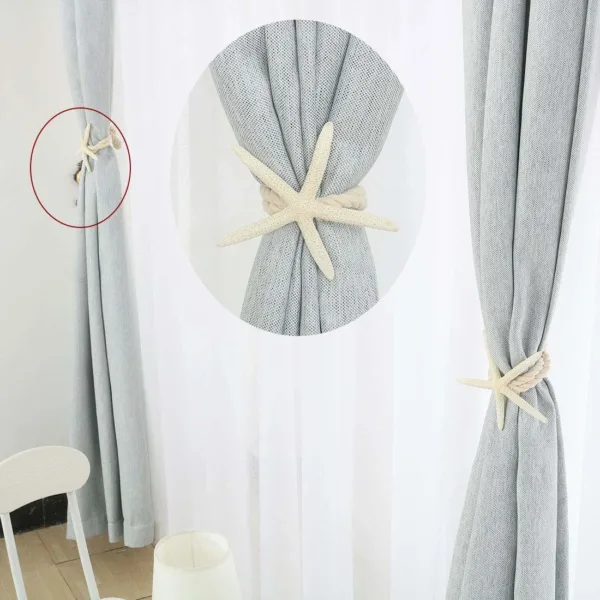 starfish curtain tiebacks 2