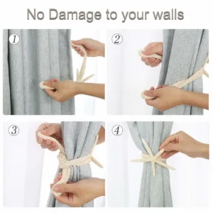 starfish curtain tiebacks 3