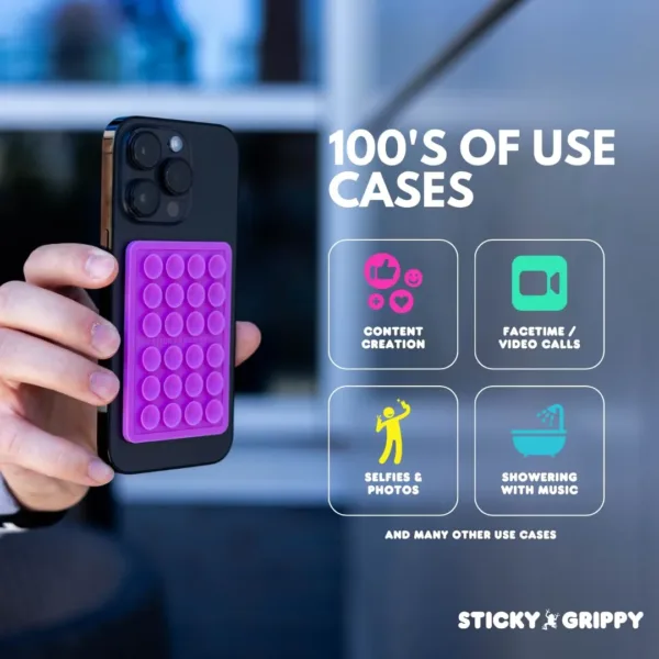 sticky phone holder 6