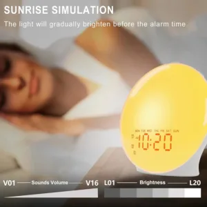 sunrise alarm clock 2