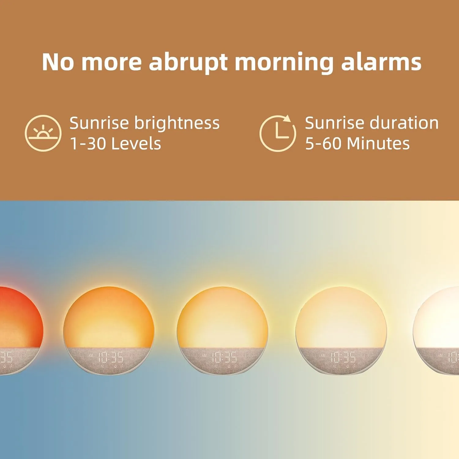 sunrise alarm clock 2