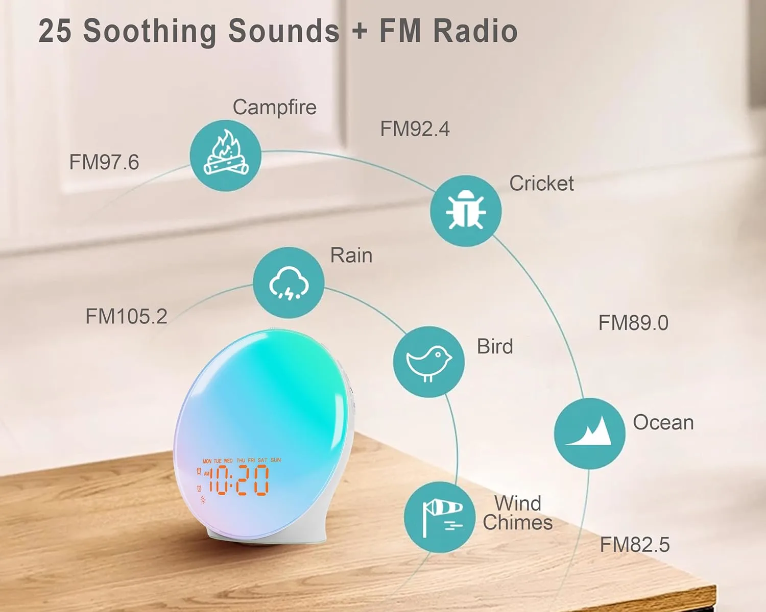 sunrise alarm clock 3