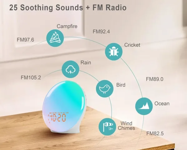 sunrise alarm clock 3