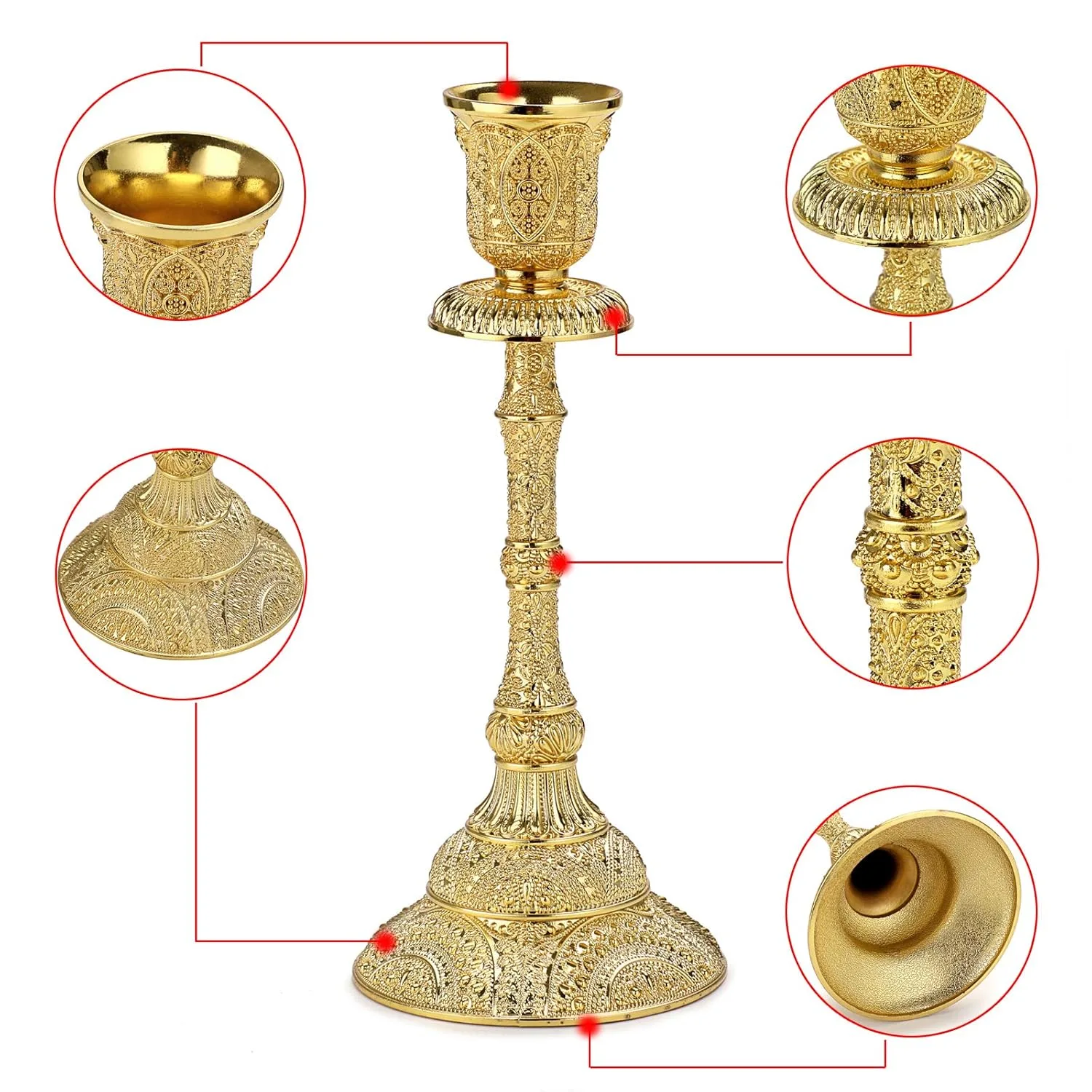 taper candle holders 4