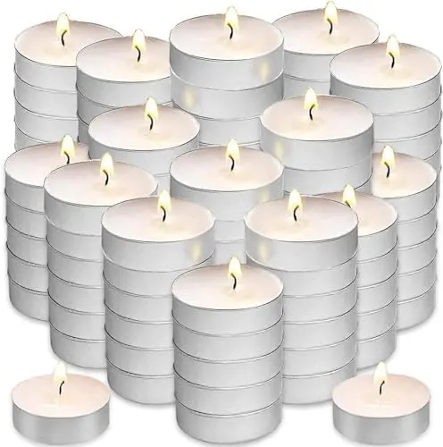 tealight candles unscented 2