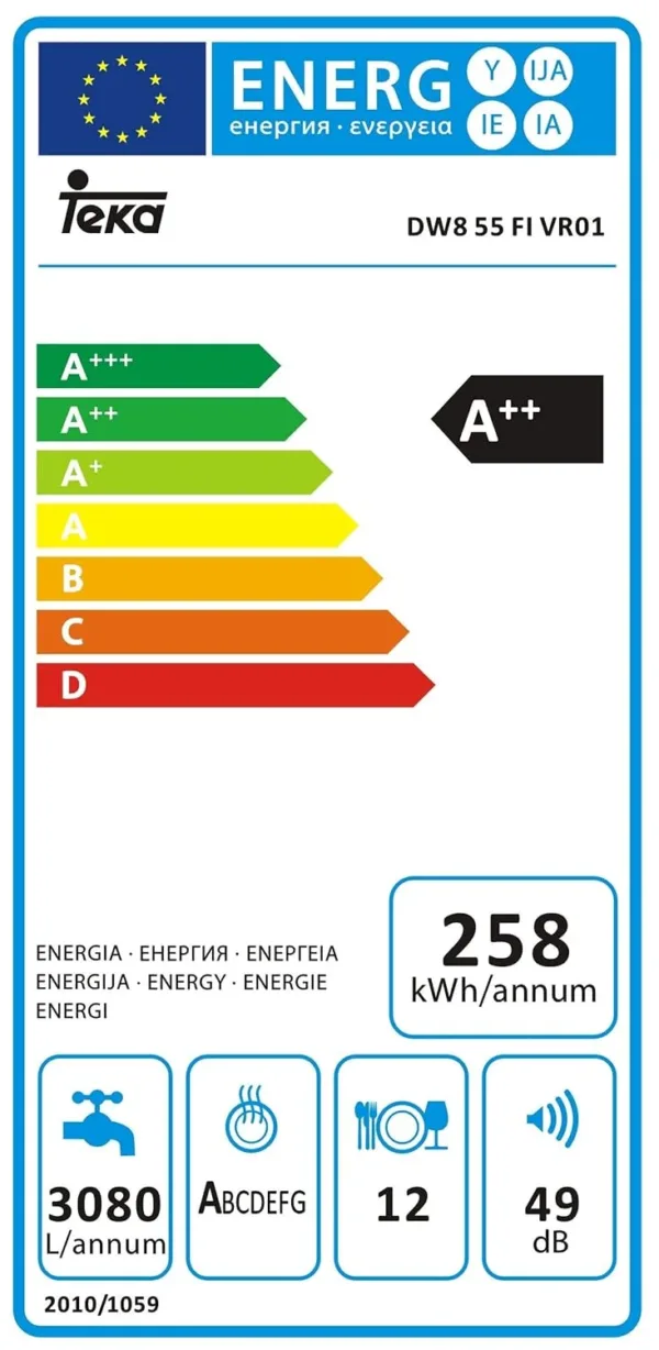 teka 12 place dishwasher 6