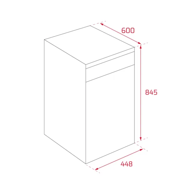 teka 45cm dishwasher 6