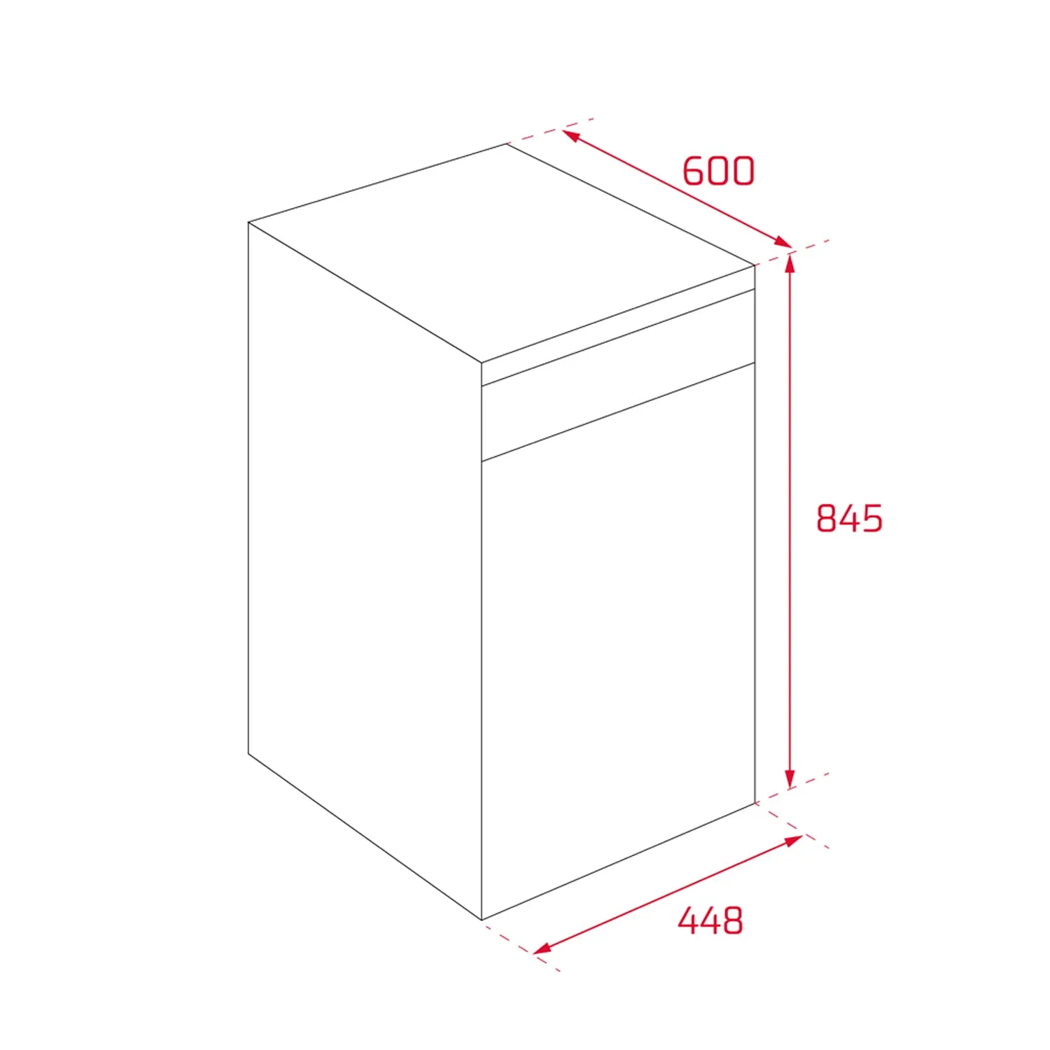 teka 45cm dishwasher 6