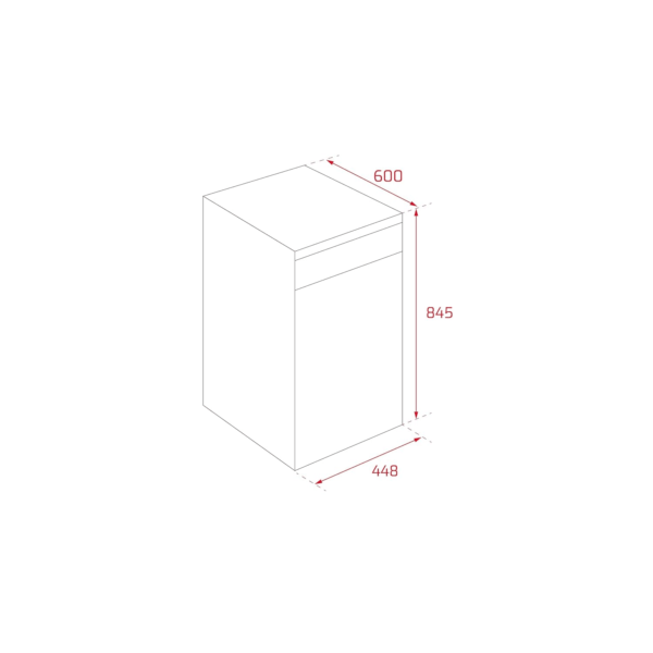 teka 45cm dishwasher 7