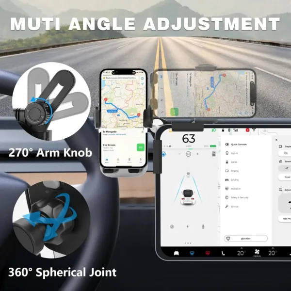 tesla phone mount 3