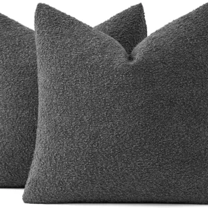 throw pillow covers boucle 5