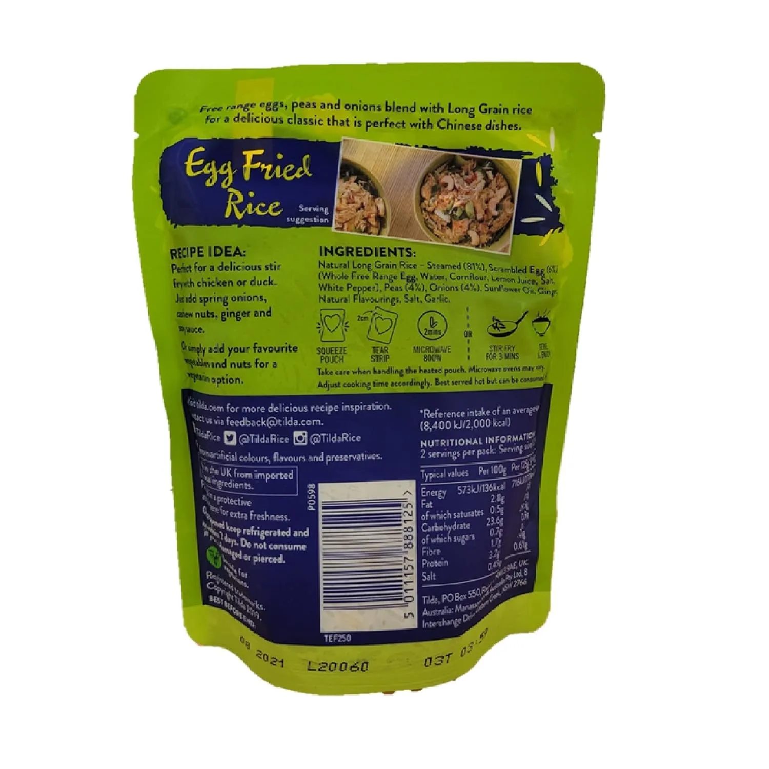 tilda microwave rice egg 5