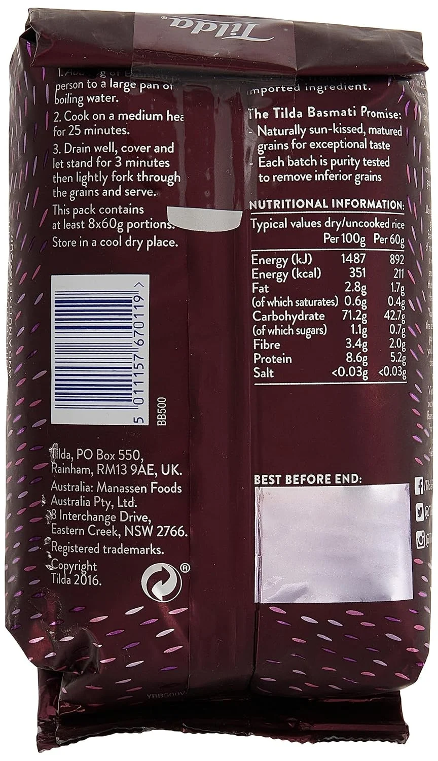 tilda wholegrain basmati rice 3