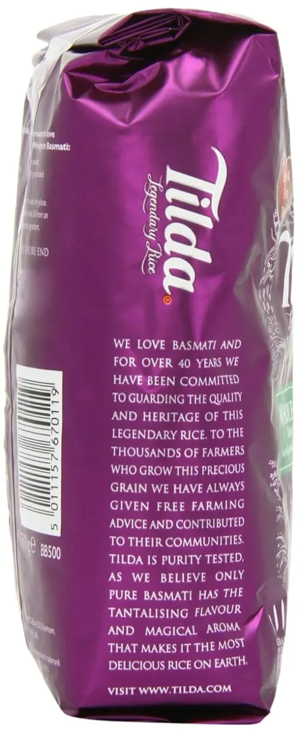 tilda wholegrain basmati rice 5