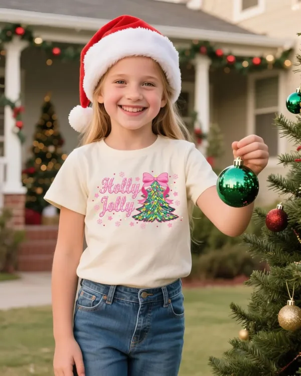 toddler girl christmas shirt 4