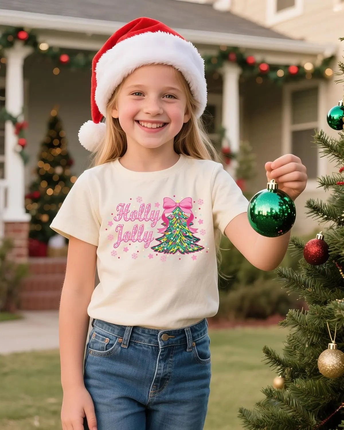 toddler girl christmas shirt 4