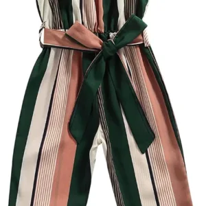 toddler girl romper stripe 1