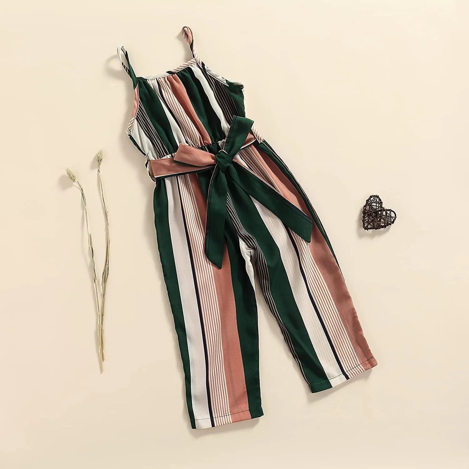 toddler girl romper stripe 2