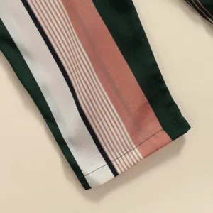 toddler girl romper stripe 5