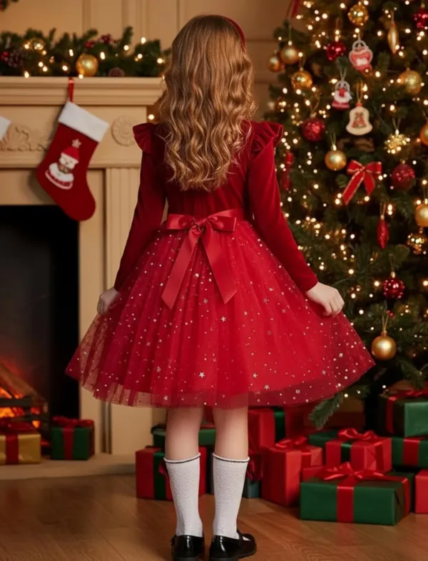 toddler girls christmas dress 3