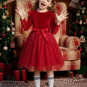 toddler girls christmas dress 5