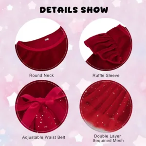 toddler girls christmas dress 6