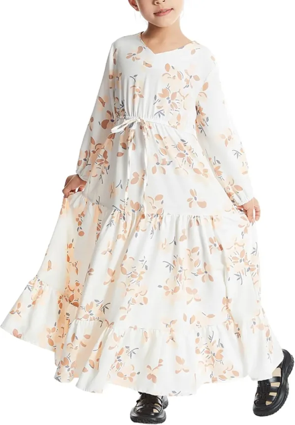 toddler girls floral dress 4