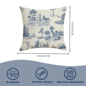toile pillow covers 7