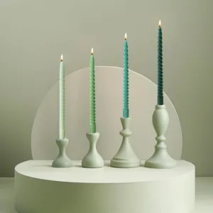 twisted taper candles 3