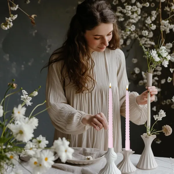 twisted taper candles 6