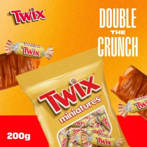 twix miniatures chocolate bars 2