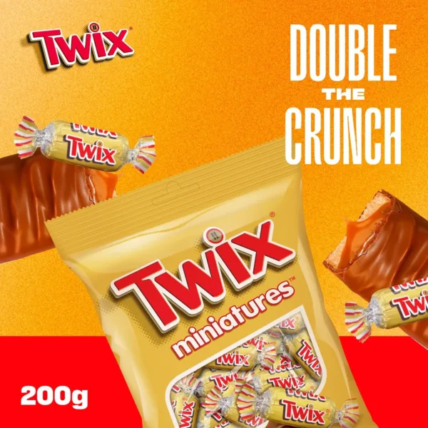 twix miniatures chocolate bars 2