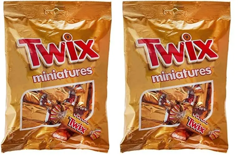 twix miniatures chocolate bars 6