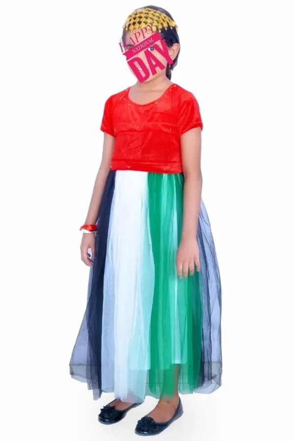 uae flag dress girls 1