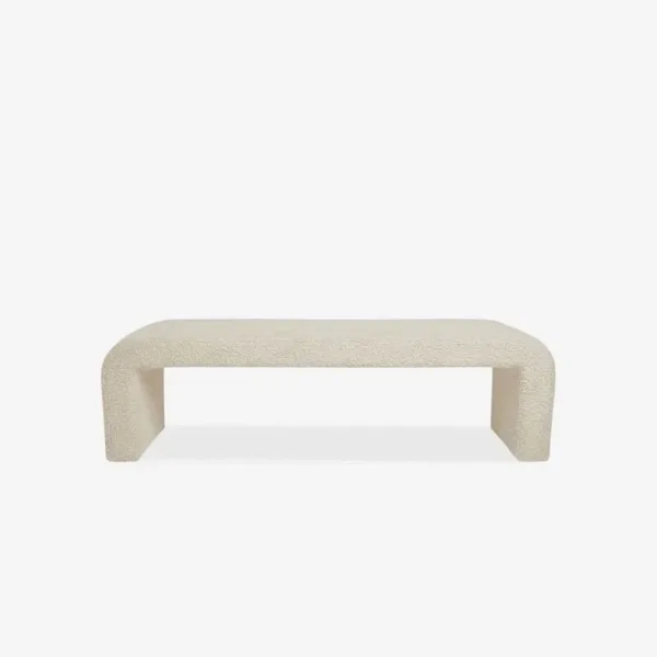 upholstered bench wood leg 1