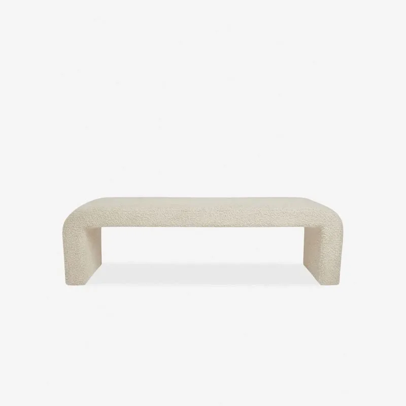 upholstered bench wood leg 1