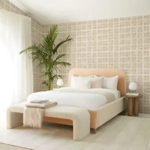 upholstered bench wood leg 2