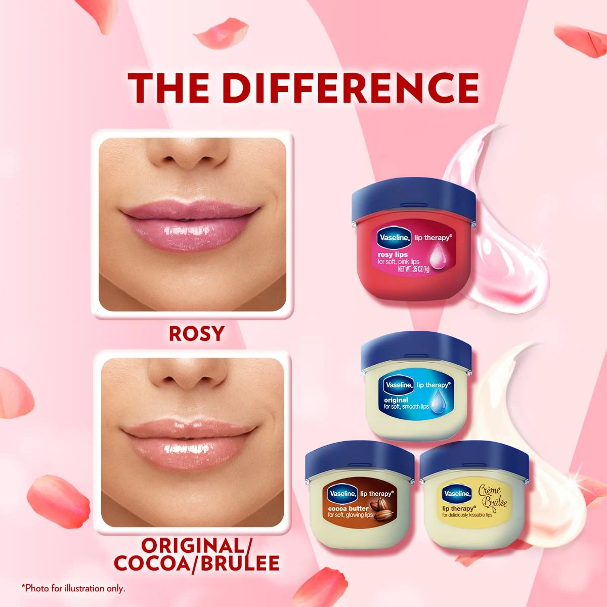 vaseline rosy lips 7