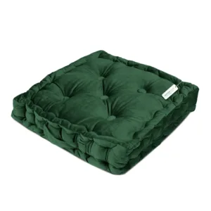 velvet booster cushion chair 1