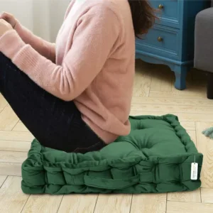 velvet booster cushion chair 4