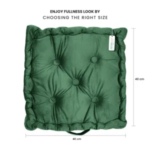 velvet booster cushion chair 6