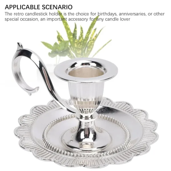 vintage candlestick holder 6